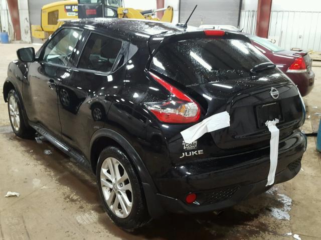 JN8AF5MV9FT565574 - 2015 NISSAN JUKE S BLACK photo 3