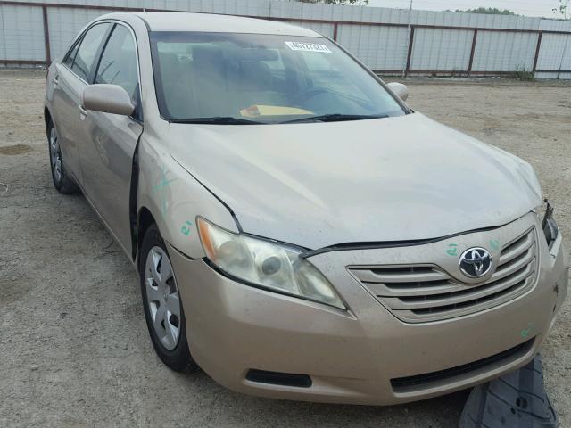 4T1BE46K27U137109 - 2007 TOYOTA CAMRY LE A GOLD photo 1