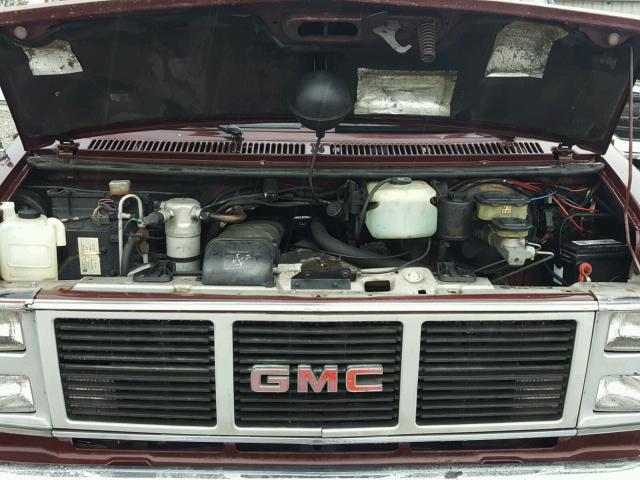 1GDEG25K4L7518157 - 1990 GMC RALLY WAGO SILVER photo 7