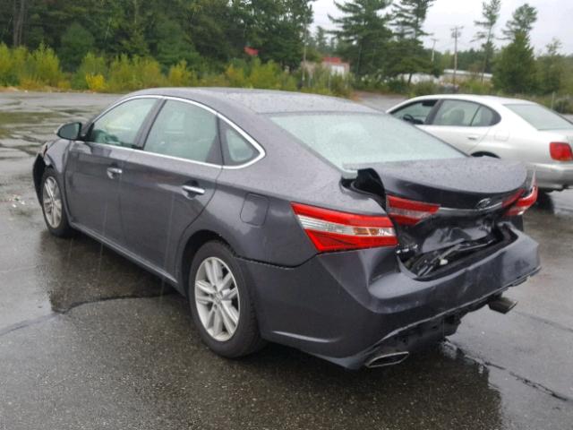 4T1BK1EB6DU064038 - 2013 TOYOTA AVALON BAS GRAY photo 3