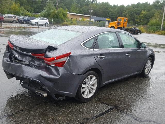 4T1BK1EB6DU064038 - 2013 TOYOTA AVALON BAS GRAY photo 4
