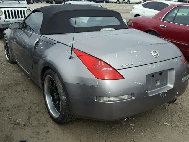 JN1BZ36A18M850808 - 2008 NISSAN 350Z ROADS GRAY photo 3