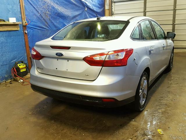 1FADP3F26DL150146 - 2013 FORD FOCUS SE SILVER photo 4