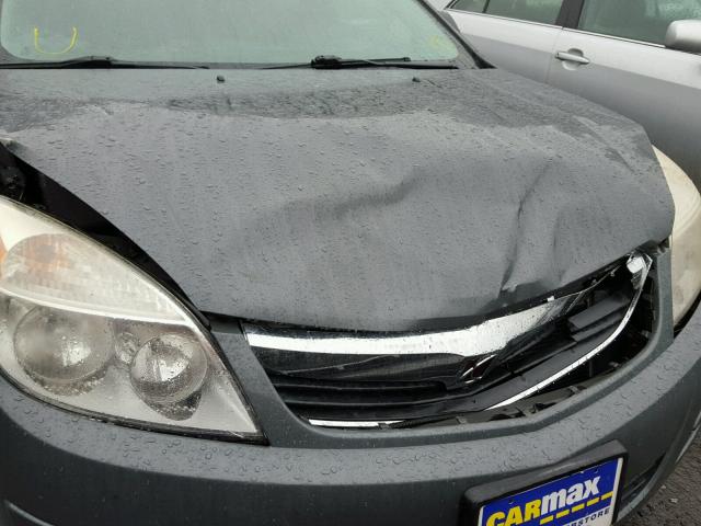 1G8ZV57708F174372 - 2008 SATURN AURA XR GRAY photo 9