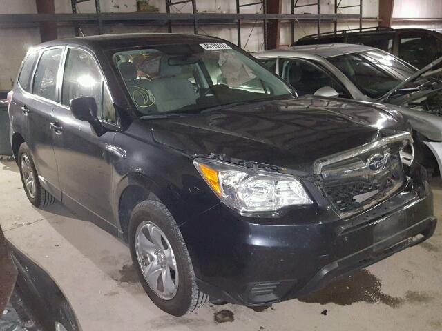 JF2SJAAC4FH452257 - 2015 SUBARU FORESTER 2 GRAY photo 1