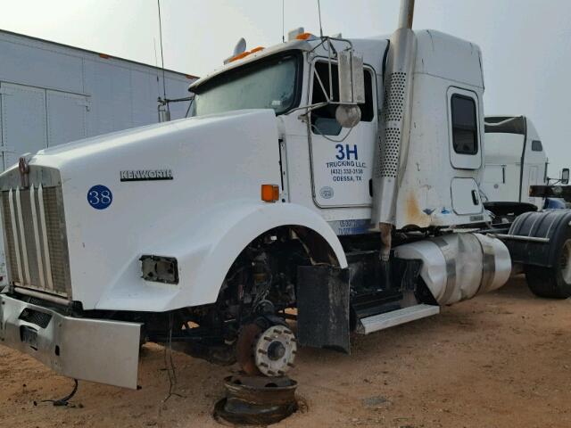 1XKDDP9X0EJ419194 - 2014 KENWORTH CONSTRUCTI WHITE photo 9