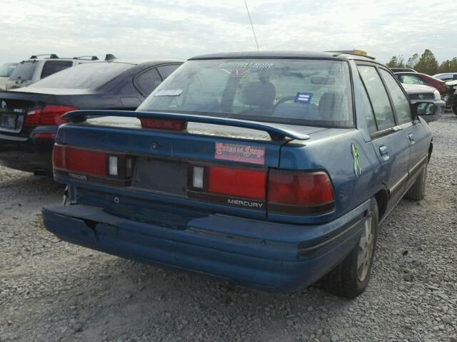 3MARM10J5RR640387 - 1994 MERCURY TRACER BAS BLUE photo 4