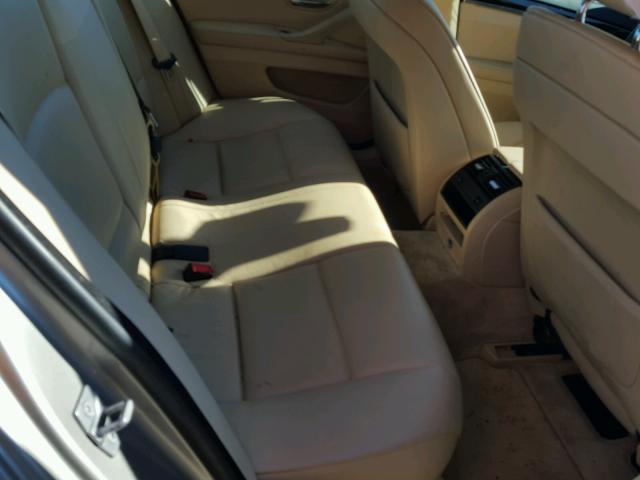 WBAFU7C52CDU58535 - 2012 BMW 535 XI ოქროსფერი ფოტო 6