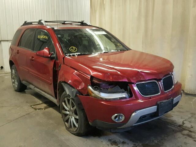 2CKDL73F566031044 - 2006 PONTIAC TORRENT BURGUNDY photo 1