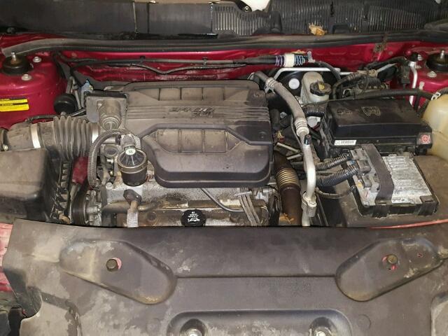 2CKDL73F566031044 - 2006 PONTIAC TORRENT BURGUNDY photo 7