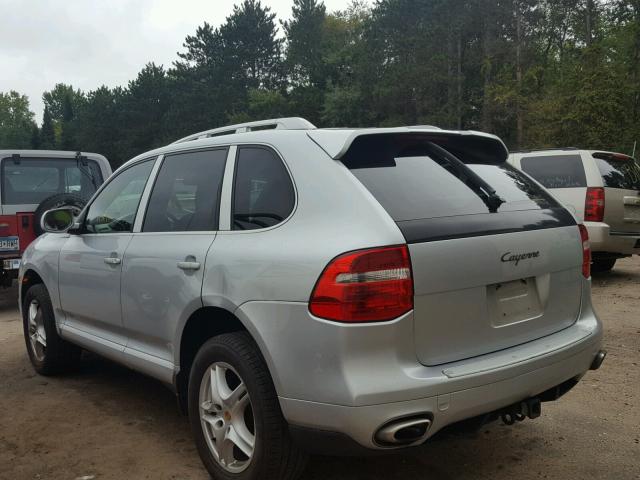 WP1AA29P88LA02648 - 2008 PORSCHE CAYENNE SILVER photo 3