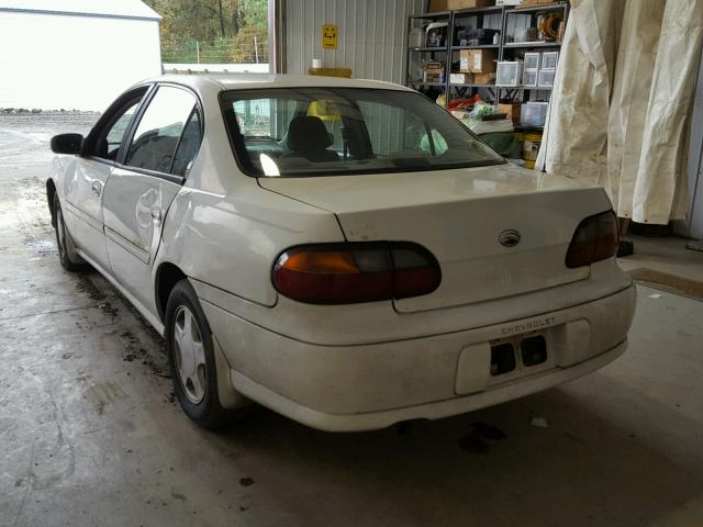 1G1NE52J2Y6190220 - 2000 CHEVROLET MALIBU LS WHITE photo 3