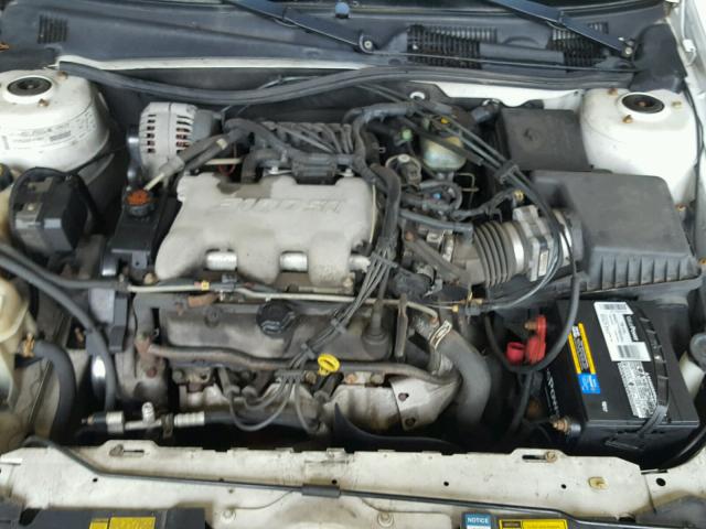 1G1NE52J2Y6190220 - 2000 CHEVROLET MALIBU LS WHITE photo 7