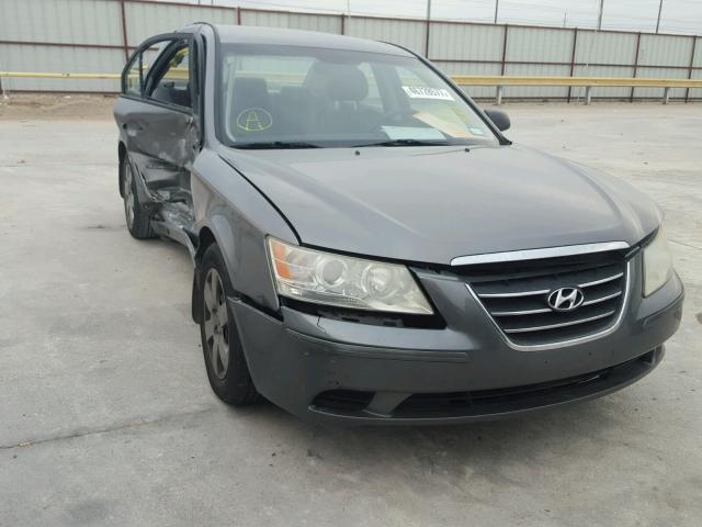 5NPET46C49H563686 - 2009 HYUNDAI SONATA GLS GRAY photo 1