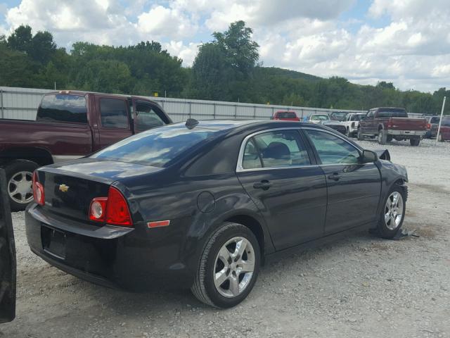 1G1ZB5E01CF331350 - 2012 CHEVROLET MALIBU LS 黑色 照片 4