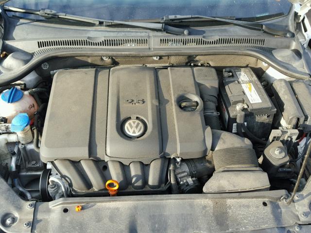 3VWBP7AJ5CM337105 - 2012 VOLKSWAGEN JETTA SE SILVER photo 7