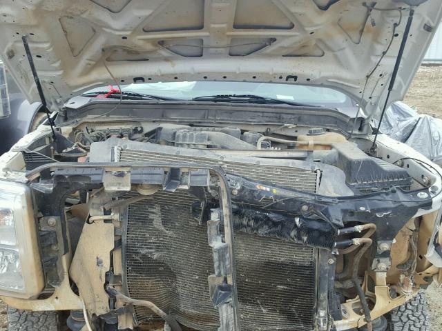 1FD8W3H63FEC25984 - 2015 FORD F350 SUPER WHITE photo 7