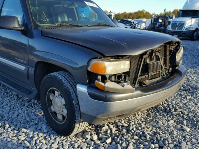 3GKEC16Z44G331243 - 2004 GMC YUKON XL GRAY photo 9