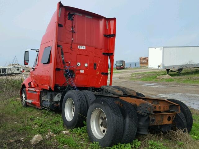 1HSDJSJR4DJ150322 - 2013 INTERNATIONAL PROSTAR RED photo 3