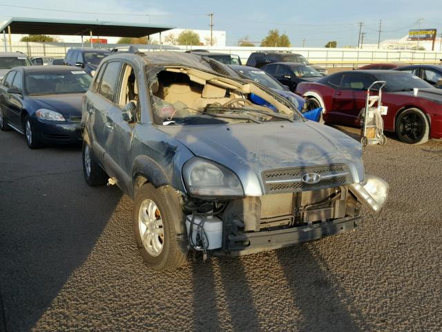 KM8JN12D47U484197 - 2007 HYUNDAI TUCSON SE BLUE photo 1