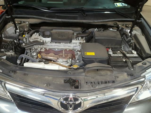 4T4BF1FKXDR301073 - 2013 TOYOTA CAMRY L CHARCOAL photo 7