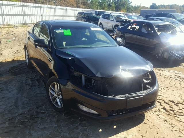 KNAGM4A74B5179281 - 2011 KIA OPTIMA LX BLACK photo 1