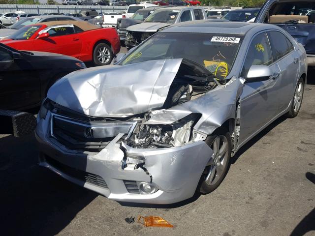 JH4CU2F63DC013854 - 2013 ACURA TSX TECH SILVER photo 2