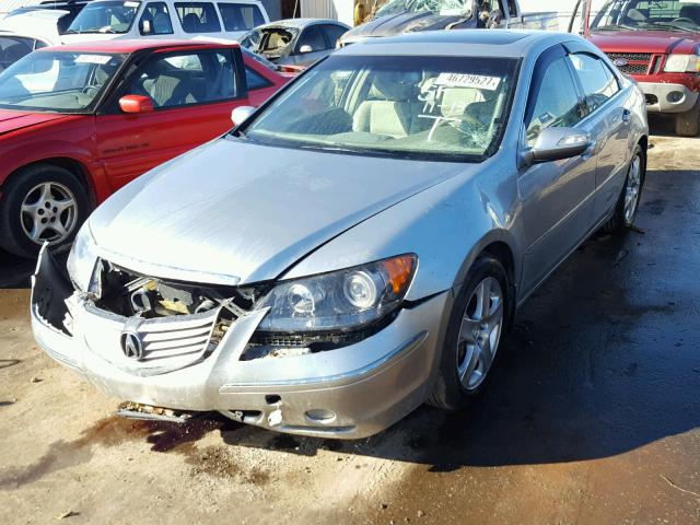 JH4KB16568C004493 - 2008 ACURA RL Gümüş foto 2