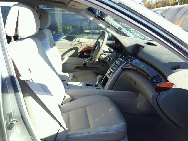 JH4KB16568C004493 - 2008 ACURA RL SILVER photo 5