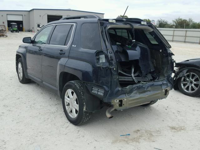 2GKALREK6F6427486 - 2015 GMC TERRAIN SL BLACK photo 3