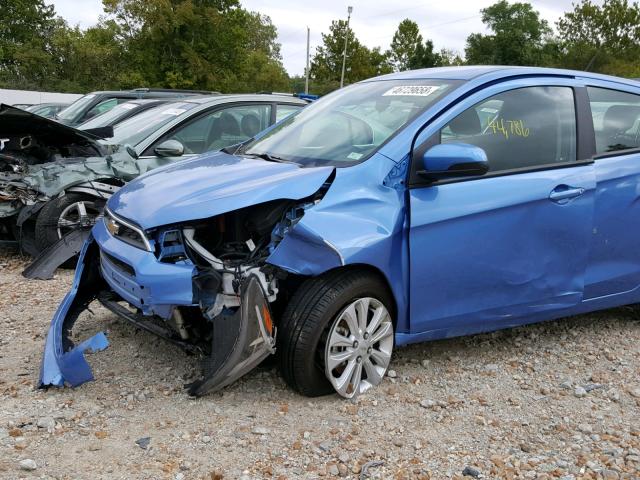 KL8CD6SA9GC586161 - 2016 CHEVROLET SPARK 1LT BLUE photo 9