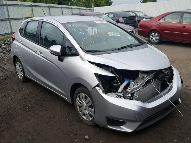 3HGGK5H50FM757204 - 2015 HONDA FIT LX GRAY photo 1