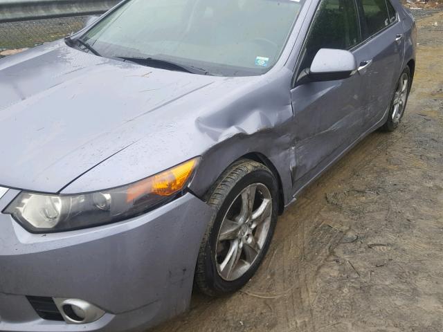 JH4CU2F67CC030350 - 2012 ACURA TSX TECH BLUE photo 9