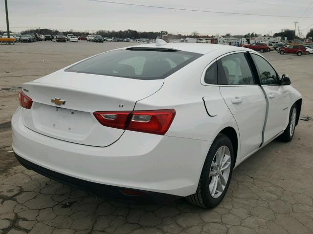 1G1ZD5ST1JF138413 - 2018 CHEVROLET MALIBU WHITE photo 4