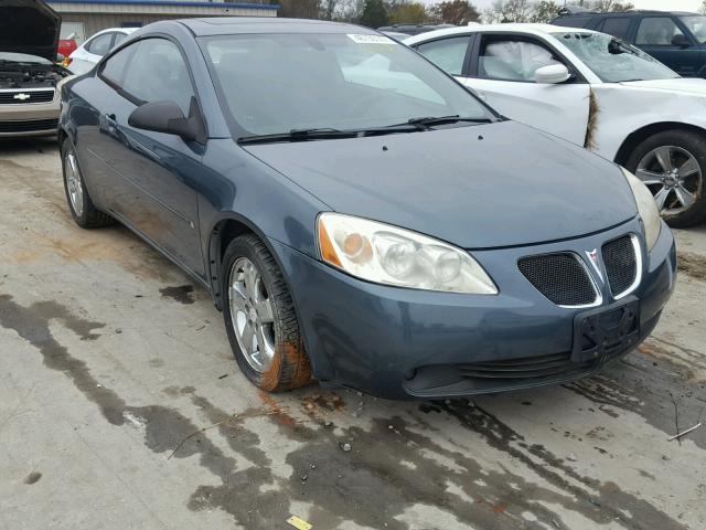 1G2ZH158064259792 - 2006 PONTIAC G6 GT BLUE photo 1