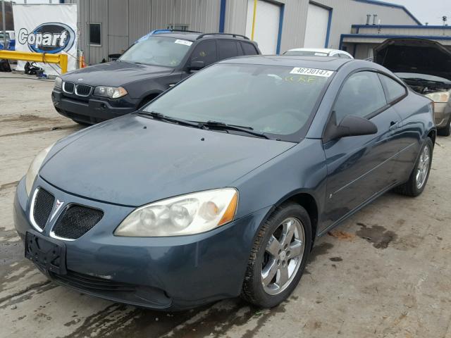 1G2ZH158064259792 - 2006 PONTIAC G6 GT BLUE photo 2