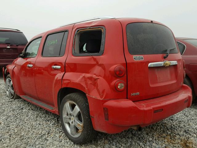 3GNDA23D76S636111 - 2006 CHEVROLET HHR LT RED photo 3