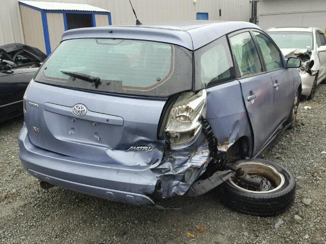 2T1KR30E65C502083 - 2005 TOYOTA COROLLA MA BLUE photo 4