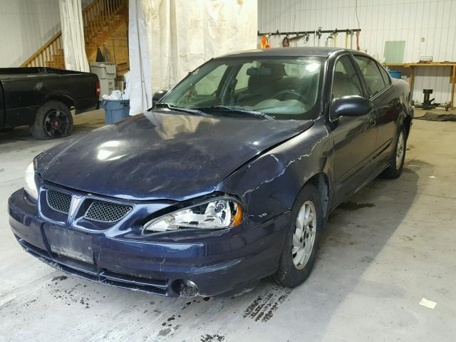 1G2NF52E34M583936 - 2004 PONTIAC GRAND AM S BLUE photo 2