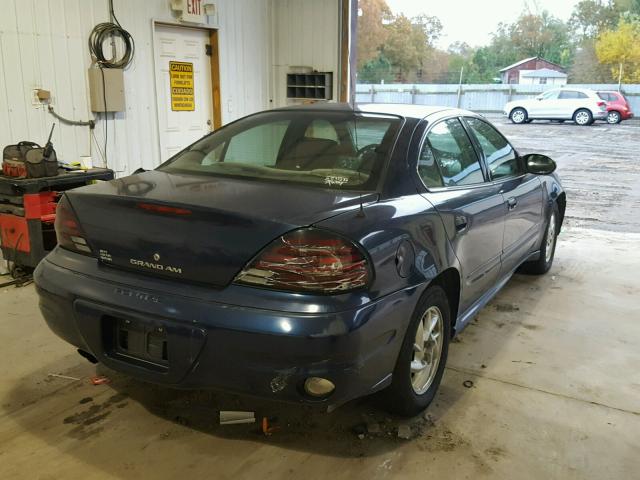 1G2NF52E34M583936 - 2004 PONTIAC GRAND AM S 蓝色 照片 4