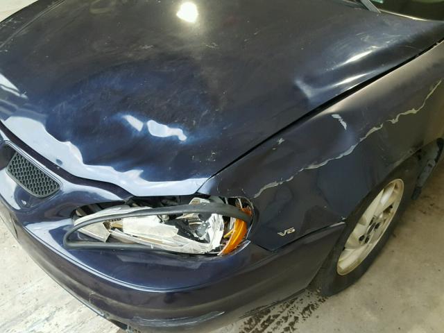 1G2NF52E34M583936 - 2004 PONTIAC GRAND AM S 蓝色 照片 9