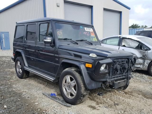 WDCYR49E14X145702 - 2004 MERCEDES-BENZ G 500 BLACK photo 1