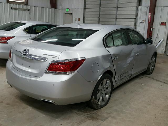 1G4GE5GD3BF101762 - 2011 BUICK LACROSSE C SILVER photo 4