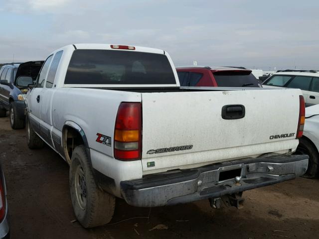 2GCEK19T5Y1358147 - 2000 CHEVROLET SILVERADO WHITE photo 3