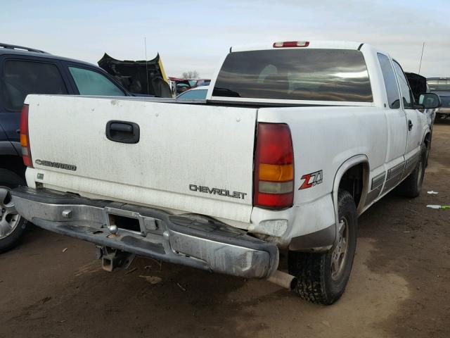 2GCEK19T5Y1358147 - 2000 CHEVROLET SILVERADO WHITE photo 4