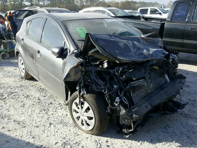 JTDKDTB38D1532490 - 2013 TOYOTA PRIUS C GRAY photo 1