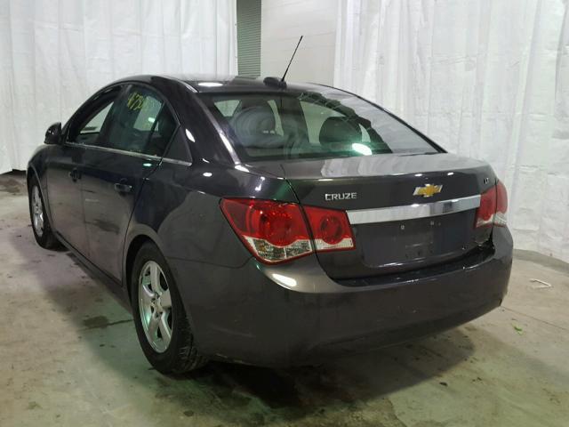 1G1PC5SB9F7103265 - 2015 CHEVROLET CRUZE LT BLACK photo 3