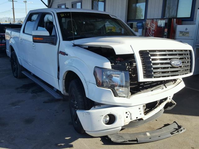 1FTFW1CT2CFC58994 - 2012 FORD F150 SUPER WHITE photo 1