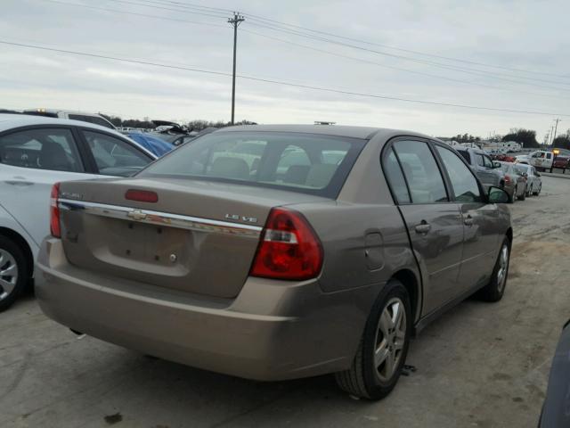 1G1ZS58N07F129919 - 2007 CHEVROLET MALIBU LS ოქროსფერი ფოტო 4