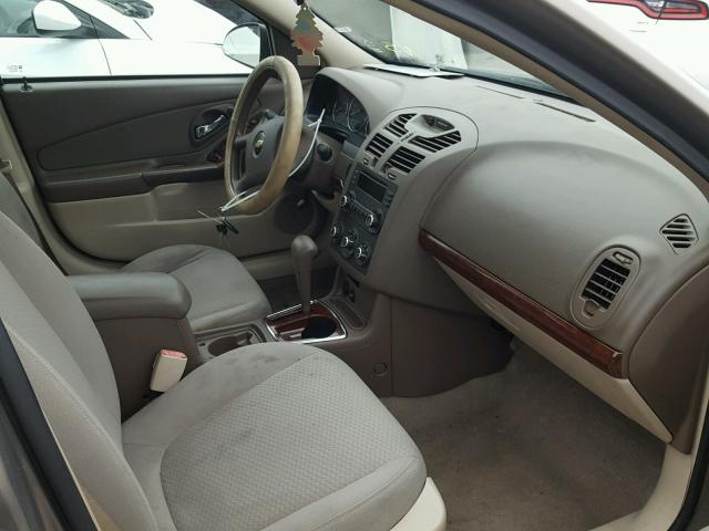 1G1ZS58N07F129919 - 2007 CHEVROLET MALIBU LS ოქროსფერი ფოტო 5